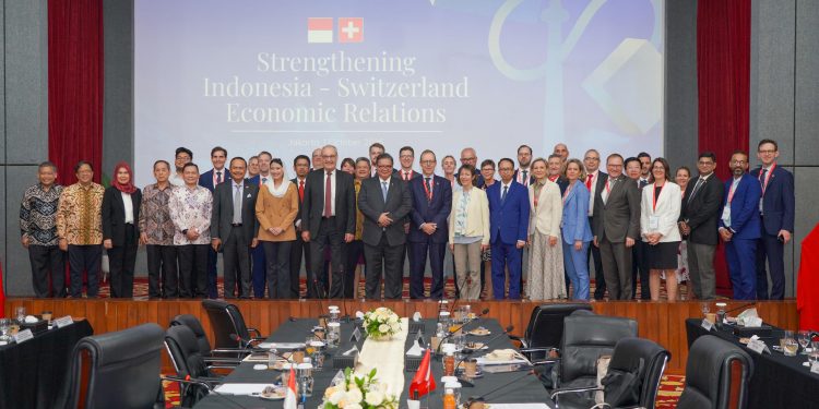 Airlangga Hartarto dan Wapres Swiss Bahas Implementasi IE-CEPA dan Kerja Sama Investasi