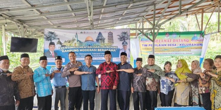 Kepala KUA STM Hilir: Desa Sumbul Jadi Percontohan Kampung Moderasi Beragama