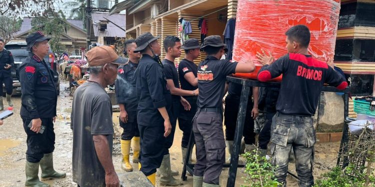 Polri Targetkan 300 Sumur Bor di Aceh Tamiang, 23 Titik Sudah Beroperasi