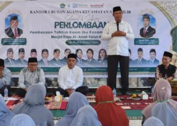 Kepala KUA STM Hilir Dorong Penguatan Syiar Al-Qur’an melalui Lomba Tahtim Perwiritan Ibu se-Kecamatan
