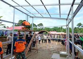 Pemerintah Bangun 44.045 Hunian Sementara di Tiga Provinsi Terdampak Bencana