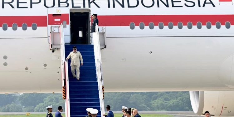 Presiden Prabowo Tiba di Tanah Air Usai Kunjungan Kenegaraan ke Prancis