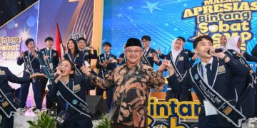 76 Duta Bintang Sobat SMP 2026 Dikukuhkan sebagai Penggerak Sekolah Aman dan Ruang Digital Ramah Anak